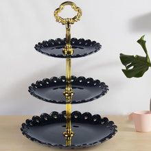 Load image into Gallery viewer, Three-layer Fruit Plate Cake Stand