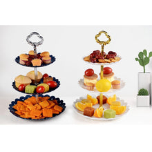 Load image into Gallery viewer, Three-layer Fruit Plate Cake Stand