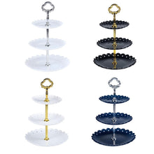 Load image into Gallery viewer, Three-layer Fruit Plate Cake Stand
