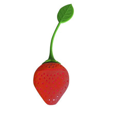 Load image into Gallery viewer, Strawberry Silicone Tea Bag Filter