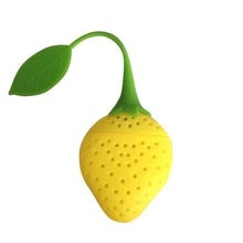 Load image into Gallery viewer, Strawberry Silicone Tea Bag Filter
