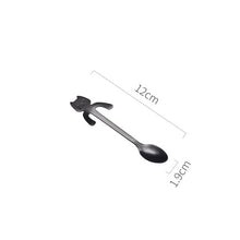 Load image into Gallery viewer, Cat Coffee Spoon Long Handle