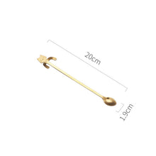 Load image into Gallery viewer, Cat Coffee Spoon Long Handle