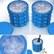 Load image into Gallery viewer, Silicone Ice Cube Maker Bucket
