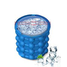 Load image into Gallery viewer, Silicone Ice Cube Maker Bucket