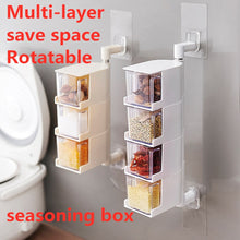 Load image into Gallery viewer, Paste Wall Hanging Seasoning Box