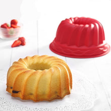 Load image into Gallery viewer, Silicone Pan Ring Shaped Cake