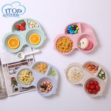 Load image into Gallery viewer, Children's Dinner Plate Bamboo