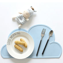 Load image into Gallery viewer, Cloud Shape Kids Plate Mat