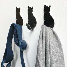Load image into Gallery viewer, Self Adhesive Hooks Cat Pattern
