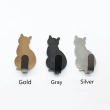 Load image into Gallery viewer, Self Adhesive Hooks Cat Pattern