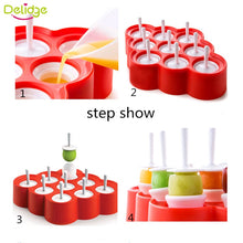 Load image into Gallery viewer, Popsicle Ice Cream Mold Tray