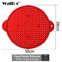 Load image into Gallery viewer, Silicone Lid Spill Stopper Wash Strainer