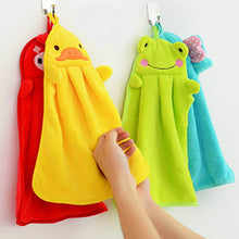 Load image into Gallery viewer, Soft Coral Velvet Animal Towel