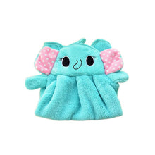 Load image into Gallery viewer, Soft Coral Velvet Animal Towel