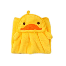 Load image into Gallery viewer, Soft Coral Velvet Animal Towel
