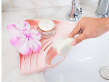 Load image into Gallery viewer, Triangular Sink Rack Storage Racks Sink Sponge Stand