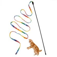 Load image into Gallery viewer, Cat Toys Cute Funny Colorful Rod Teaser