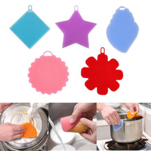 Load image into Gallery viewer, Magic Silicone Brush Sponges Scouring Pads