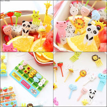 Load image into Gallery viewer, Mini Animal Fruit Fork