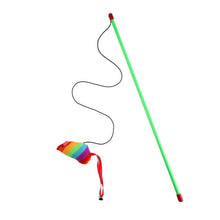 Load image into Gallery viewer, Cat Toys Cute Funny Colorful Rod Teaser