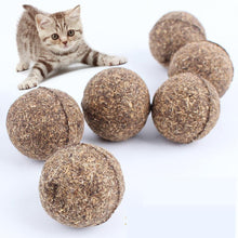 Load image into Gallery viewer, Pet Cat Natural Catnip Treat Ball Favor Home Chasing Toys