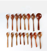 Load image into Gallery viewer, Natural Wood Spoon