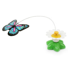 Load image into Gallery viewer, Cat Toy Automatic Electric Rotating Colorful Butterfly Bird