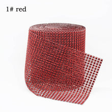 Load image into Gallery viewer, Bling Diamond Wrap Crystal Ribbons tulle