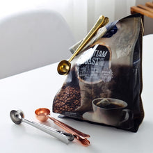 Load image into Gallery viewer, Coffee Scoops With Bag Clip Sealing