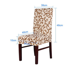 Load image into Gallery viewer, Flower Printing Chair Cover