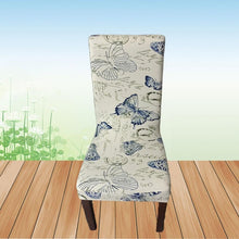 Load image into Gallery viewer, Flower Printing Chair Cover