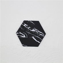 Load image into Gallery viewer, Chic Silicon Emulation Marble Coffee Coaster Cup