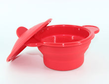 Load image into Gallery viewer, Silicone Foldable Retractable Steam Pot