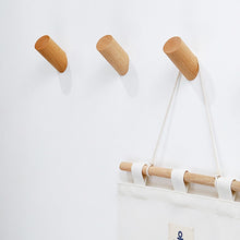 Load image into Gallery viewer, Natural Wood Clothes Hanger