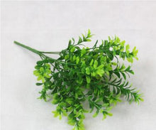 Load image into Gallery viewer, Fork water grass Eucalyptus Plastic Decoration Table