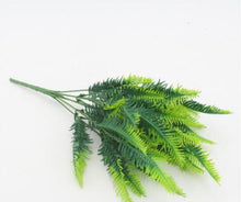 Load image into Gallery viewer, Fork water grass Eucalyptus Plastic Decoration Table