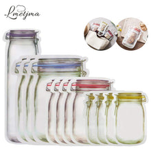 Load image into Gallery viewer, Mason Jar Zipper Bags