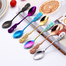 Load image into Gallery viewer, Rose Coffee Spoon