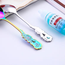 Load image into Gallery viewer, Rose Coffee Spoon