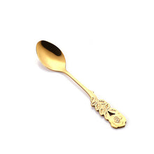 Load image into Gallery viewer, Rose Coffee Spoon