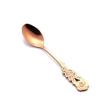 Load image into Gallery viewer, Rose Coffee Spoon