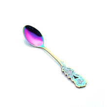 Load image into Gallery viewer, Rose Coffee Spoon