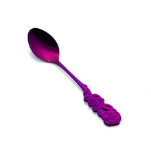 Load image into Gallery viewer, Rose Coffee Spoon
