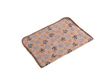 Load image into Gallery viewer, Cute Paw Print Towel Pet Warm Blanket