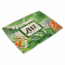 Load image into Gallery viewer, Plant Table Napkins Pattern