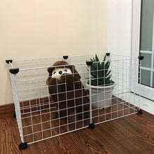 Load image into Gallery viewer, Foldable Pet Playpen Iron Fence Puppy Kennel House