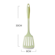 Load image into Gallery viewer, Silicone Spatula Turner Slotted Spoon