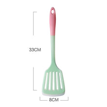Load image into Gallery viewer, Silicone Spatula Turner Slotted Spoon