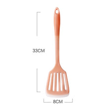 Load image into Gallery viewer, Silicone Spatula Turner Slotted Spoon
